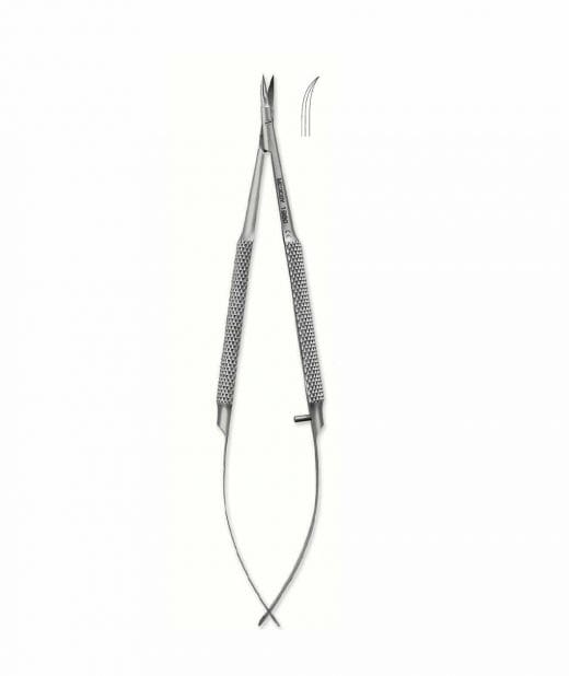 Micro Tijera Curva 150mm